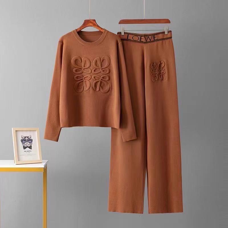 Blush Luxe – Embossed Lounge Set